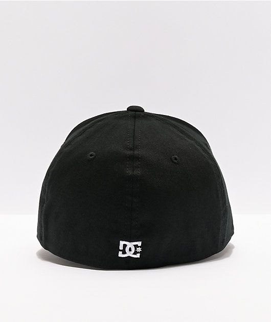 DC Star Black FlexFit Hat