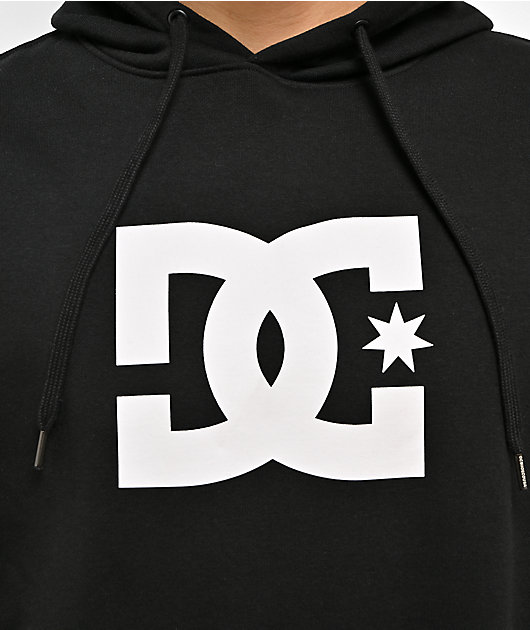 DC Star Logo Black Hoodie