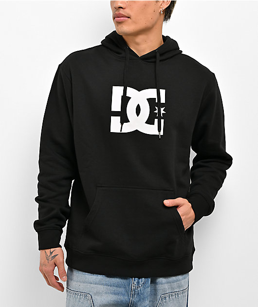 DC Star Logo Black Hoodie