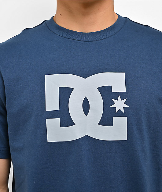 DC Star Logo Navy T-Shirt