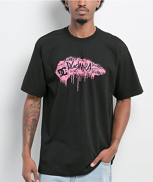 coldrain CALLING STENCIL Tシャツ DC Stencil Drip Black T-Shirt | Zumiez
