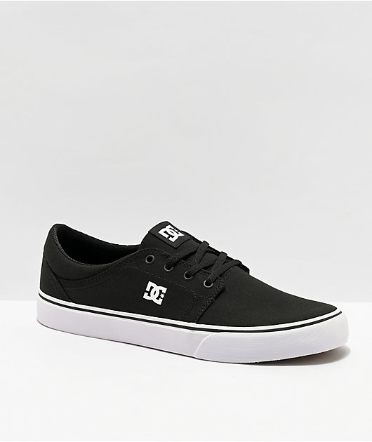 DC Trace TX Black Skate Shoes | Zumiez