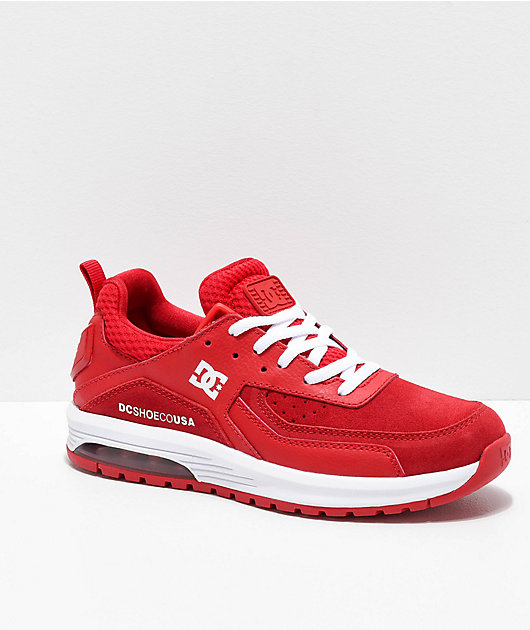 dc red shoes