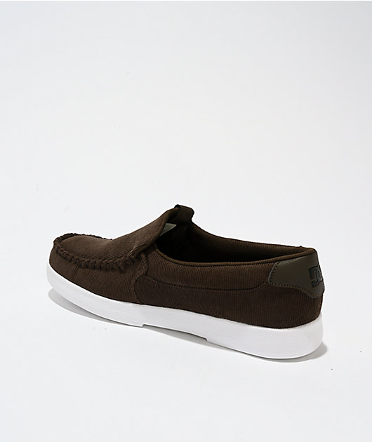 DC Villain 2 Brown & White Shoes