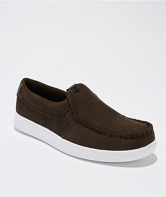 DC Villain 2 Brown & White Shoes | Zumiez display picture 1