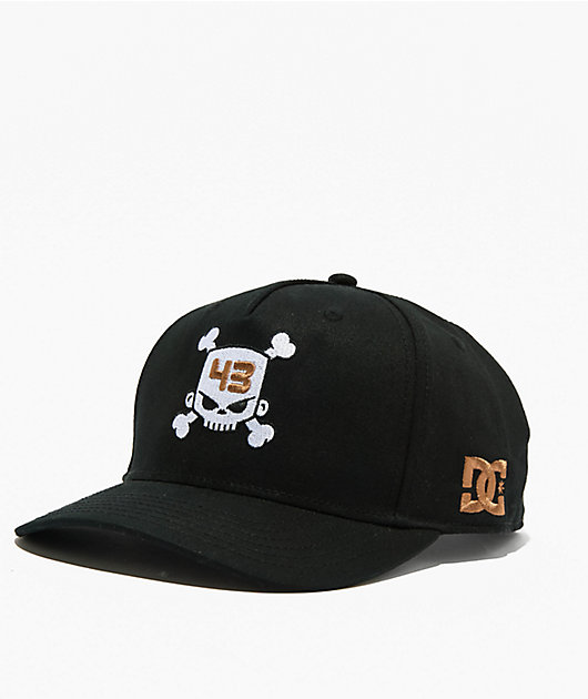 DC x 43i Ken Block Blockhead Black Snapback Hat | Zumiez