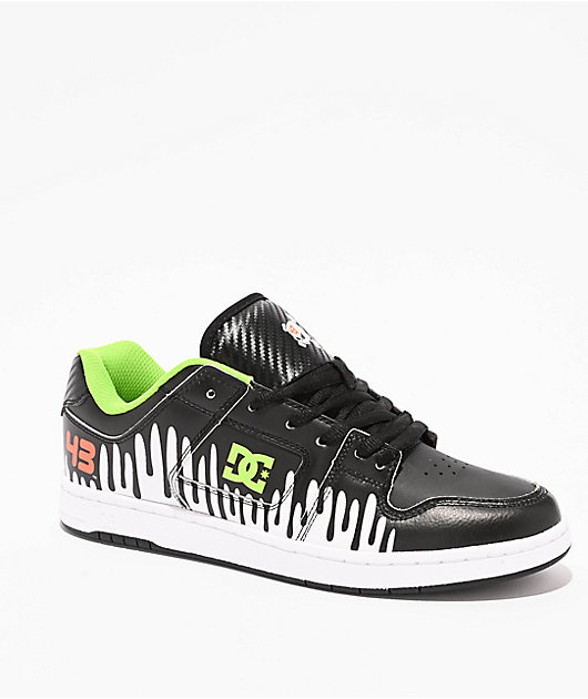 DC x 43i Manteca 4 Black & White Skate Shoe | Zumiez
