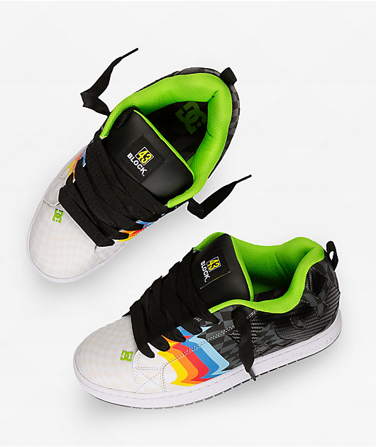 DC x 43i Multi Court Graffik Skate Shoes | Zumiez