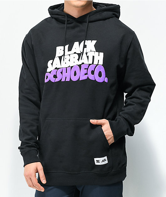 DC x Black Sabbath Black Purple Hoodie