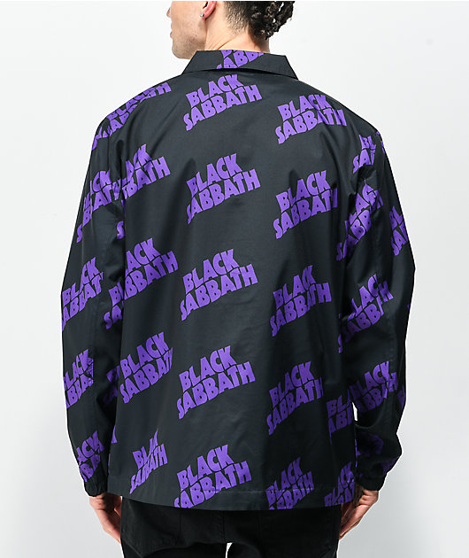 DC x Black Sabbath Black Coaches Jacket