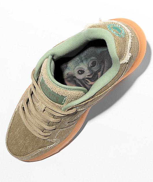 DC x Star Wars Manteca 4 Brown, Green & Tan Skate Shoes | Zumiez