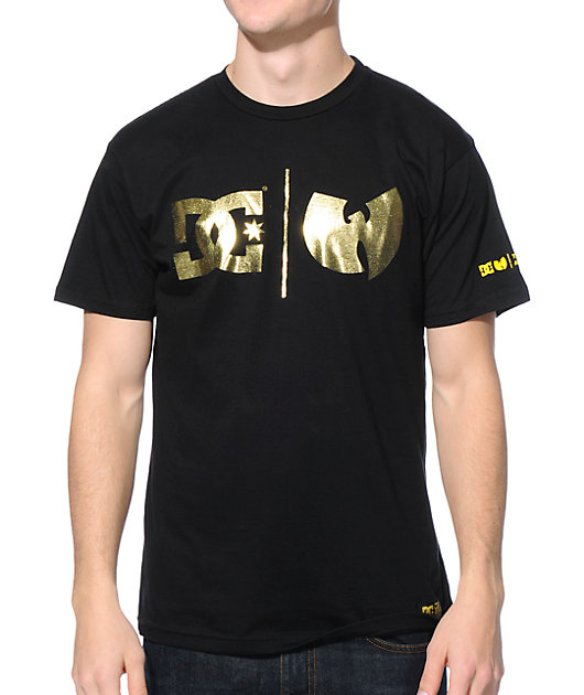 DC x Wu-Tang Clan Lock Up Black T-Shirt 
