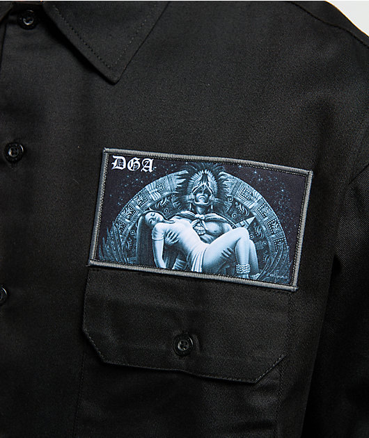 DGA Alma Azteca Black Work Shirt