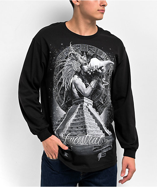 DGA Ancestral Black Long Sleeve T-Shirt