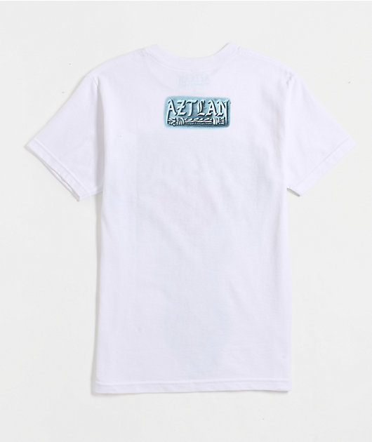 DGA Aztlan Chicana Spirit White T-Shirt