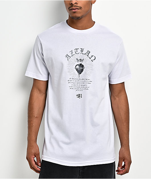 DGA Aztlan Forgive Us White T-Shirt