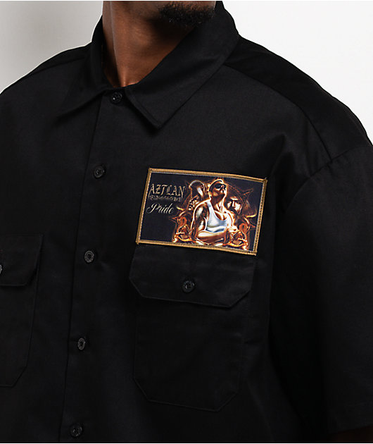 DGA Aztlan Pride Black Work Shirt