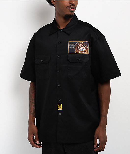 DGA Aztlan Pride Black Work Shirt