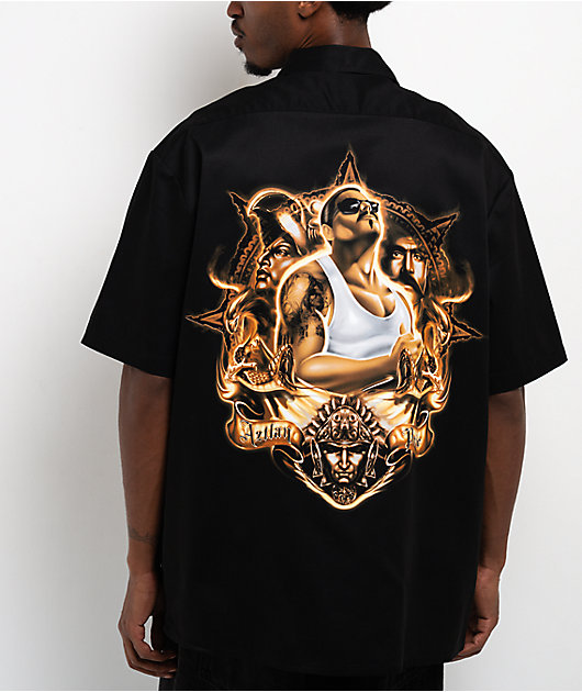 DGA Aztlan Pride Black Work Shirt