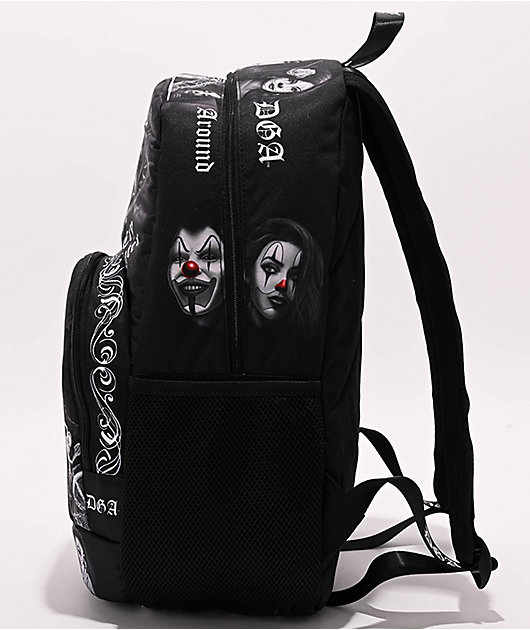 DGA Clownin Black Backpack