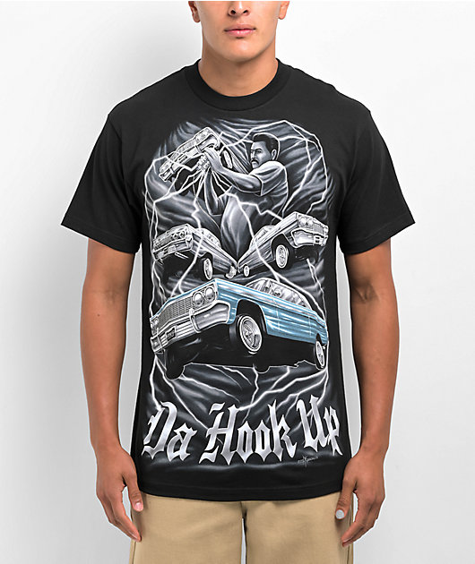 Hook Ups Skateboard Sticker Men's Clothing T-Shirts Sleeve