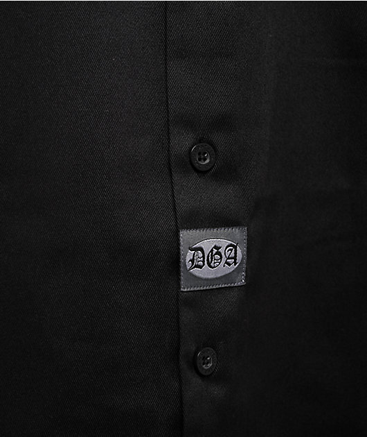DGA Drama Faces Black Work Shirt
