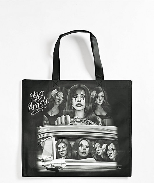 DGA Homies Angels Black Tote Bag | Zumiez