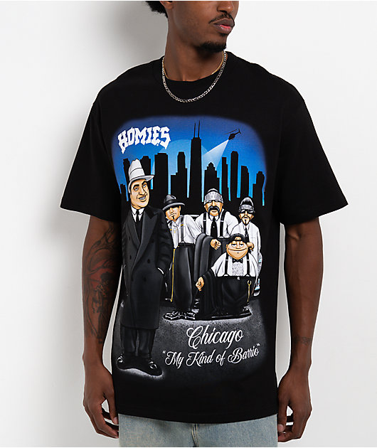 DGA Homies Chicago Black T-Shirt