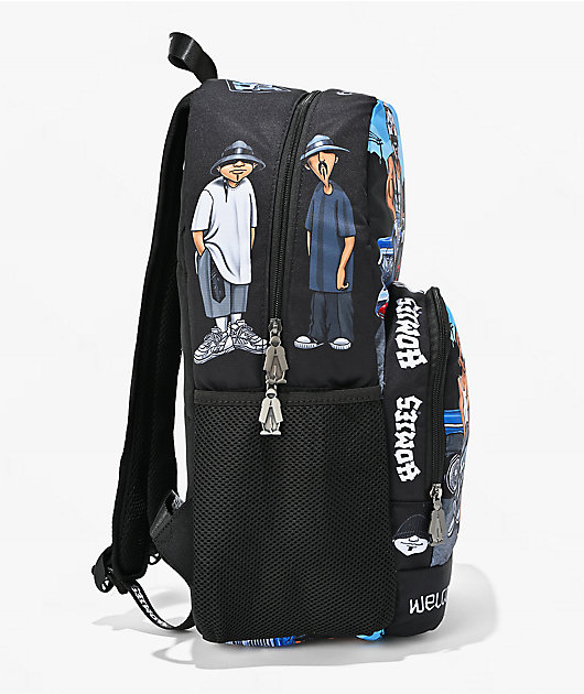 DGA Homies Chillin Black Backpack