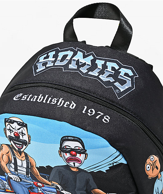 DGA Homies Chillin Black Backpack