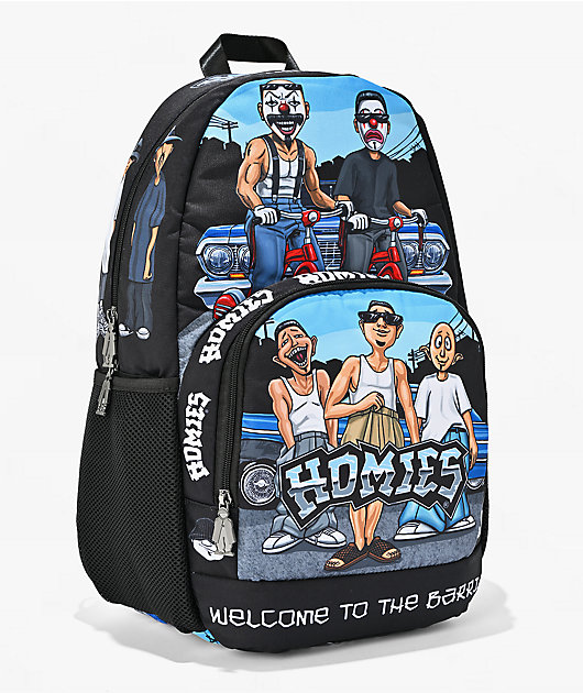 DGA Homies Chillin Black Backpack