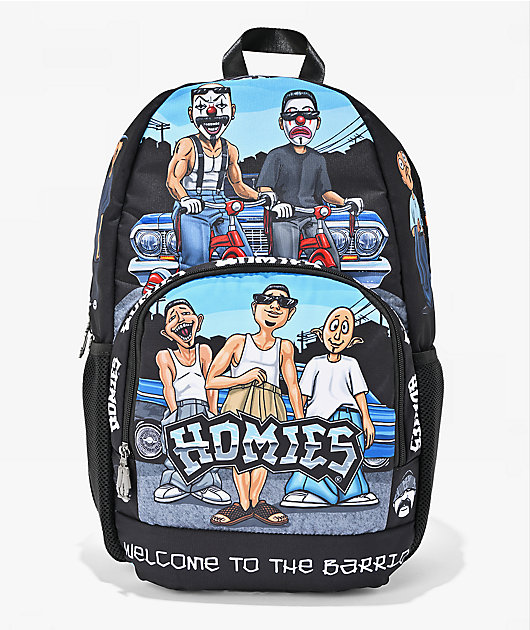 DGA Homies Chillin Black Backpack