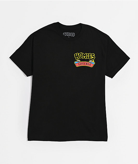 DGA Homies Loteria Diablo Black T-Shirt | Zumiez