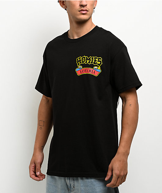 DGA Homies Loteria Diablo Black T-Shirt | Zumiez