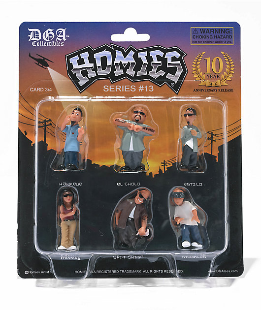 DGA Homies Series 13 Assorted Figurines Zumiez