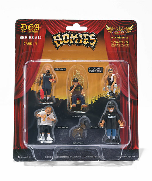 DGA HOMIES SERIES 13 & SERIES 14 BAGGY SETS DAVID GONZALES 2024 ART