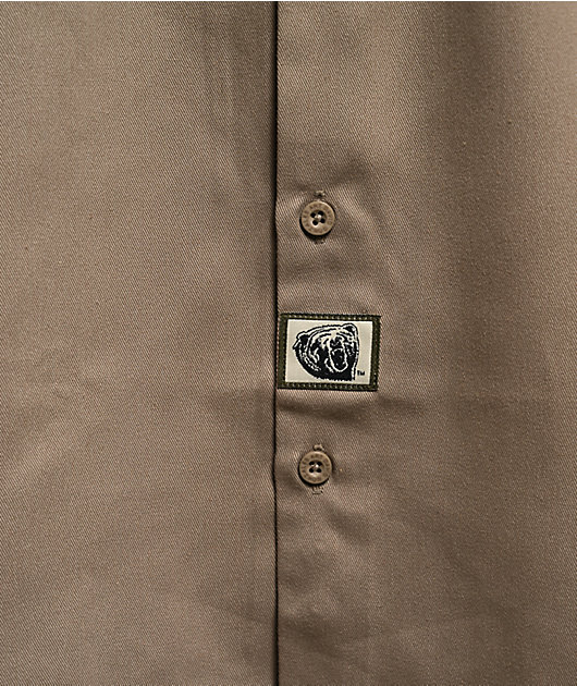 DGA Mi Bandera Khaki Work Shirt