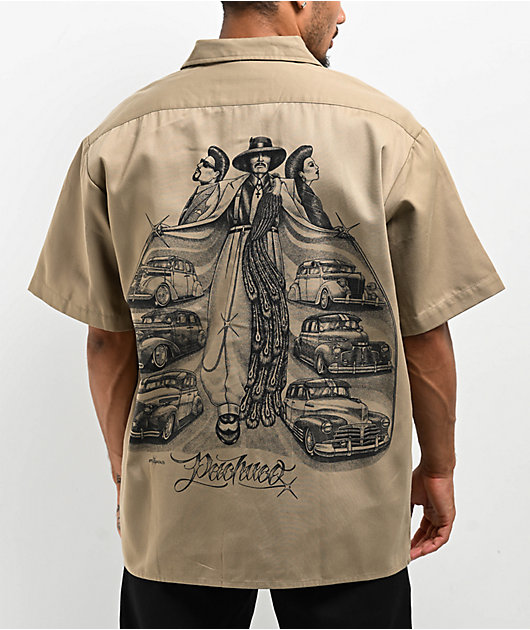 DGA Pachuco Pride Beige Work Shirt | Zumiez