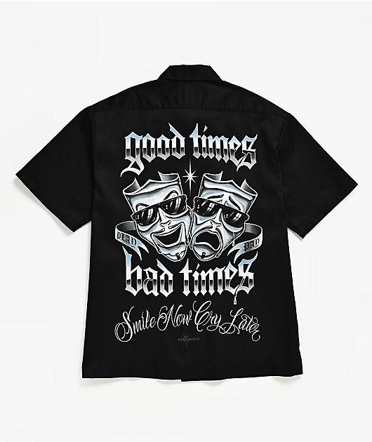 DGA Pay And Play Black Work Shirt