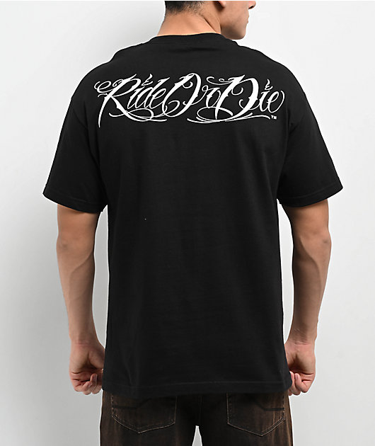 DGA Ride Or Die My Old Lady Black T-Shirt | Zumiez