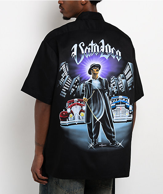 DGA Vato Loco Black Work Shirt