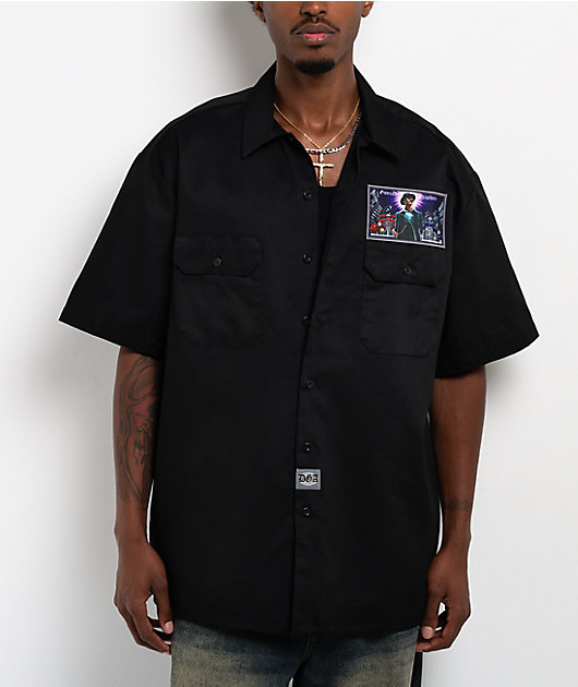 DGA Vato Loco Black Work Shirt