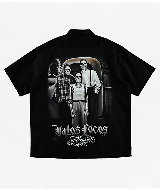 DGA Vatos Locos Black Work Shirt