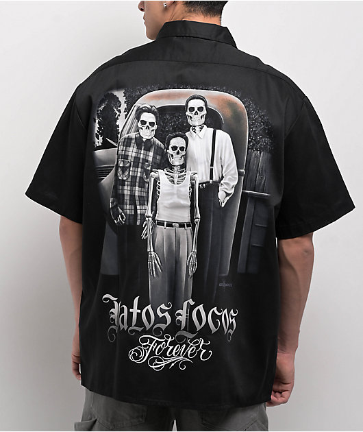 DGA Vatos Locos Black Work Shirt