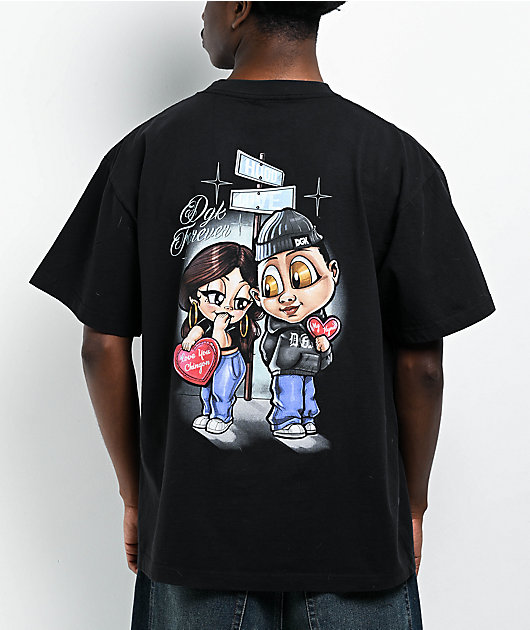 DGK Amor Heavyweight Vintage Black T-Shirt | Zumiez