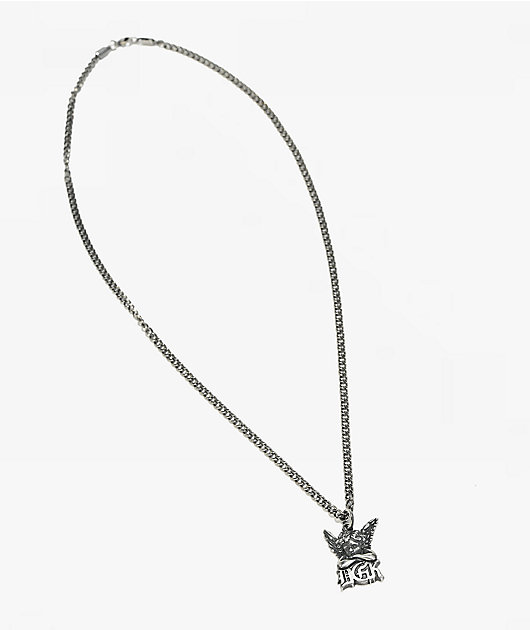 DGK Angel 22" Silver Chain Necklace