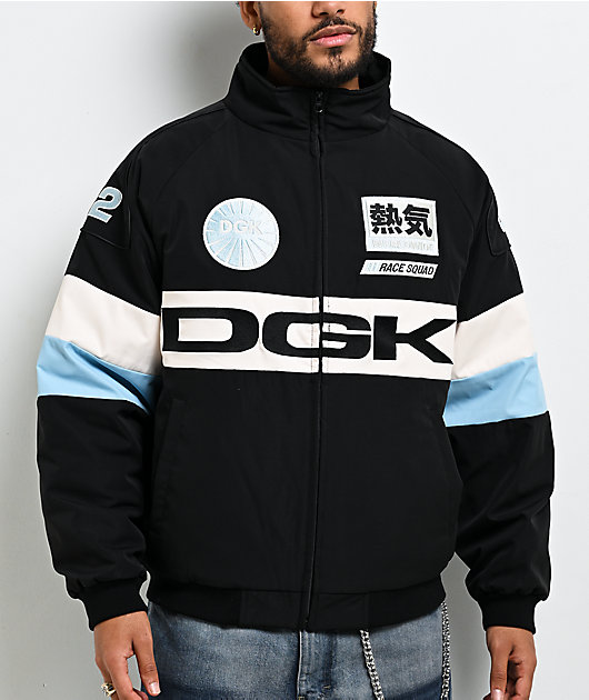 DGK Apex Black Racing Jacket