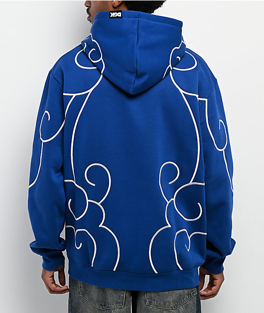 DGK Arashi Blue Heavyweight Hoodie | Zumiez