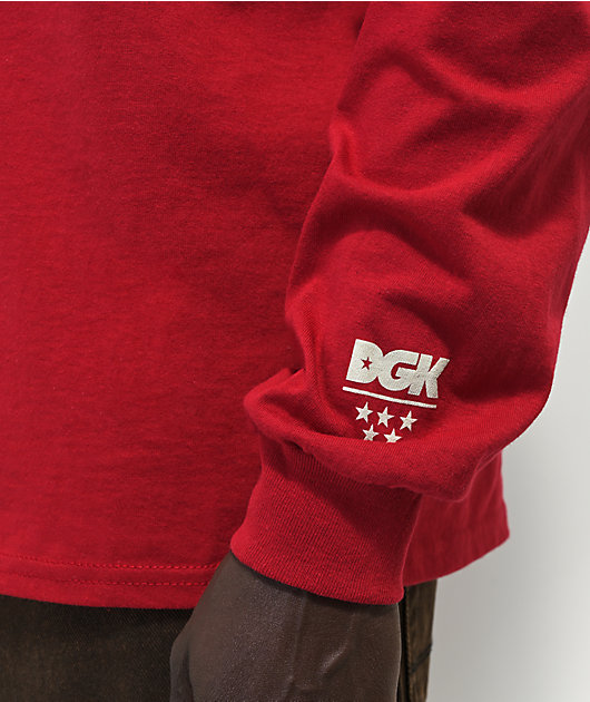 DGK Armageddon Red Long Sleeve T-Shirt