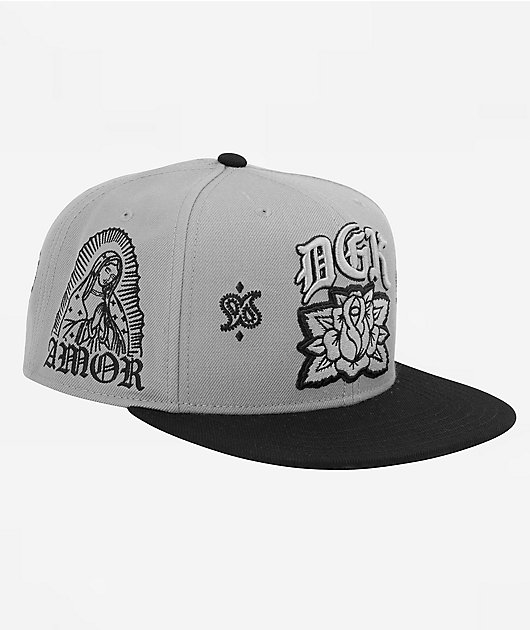 DGK Armor Grey Snapback Hat